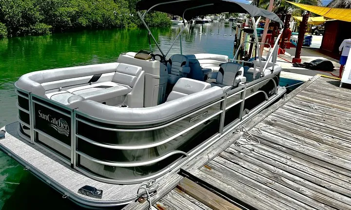 Deluxe Pontoon Boat Rental In Key West