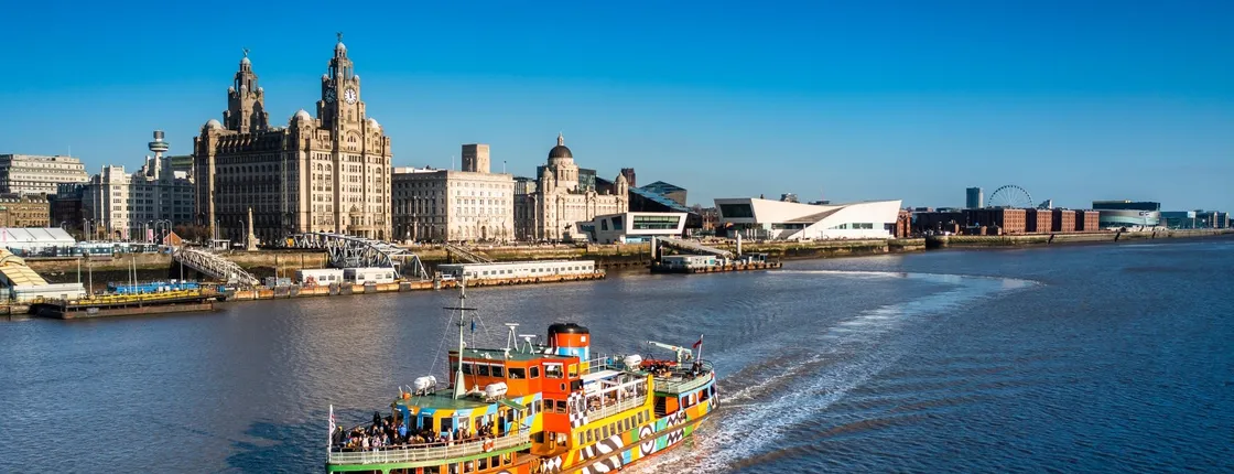 River Mersey explorer cruise in Liverpool