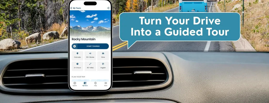 Rocky Mountain National Park self-driving audio tour