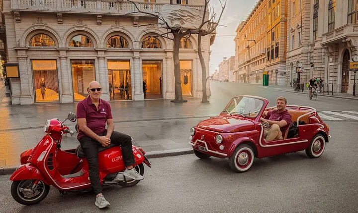 Vespa Sidecar Tour Rome by Night