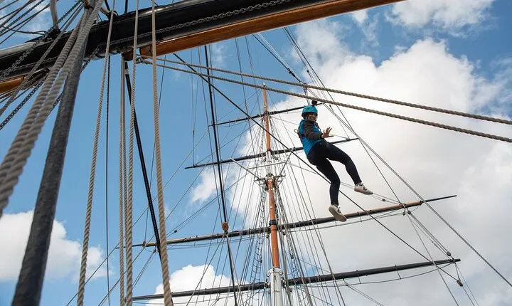 Cutty Sark Rig Climb Experience