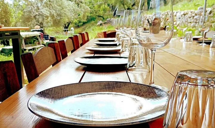 Farm-to-Table Greek Slow Food Private Dining @ Ledkada Micro Farm
