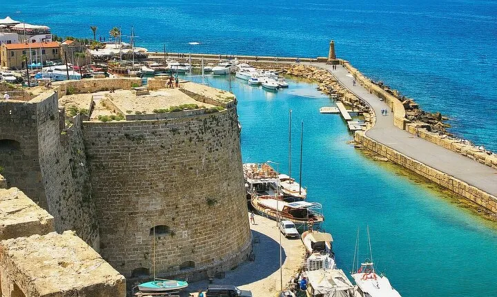 Tour to Kyrenia - St. Hilarion and Bellapais Abbey from Paphos