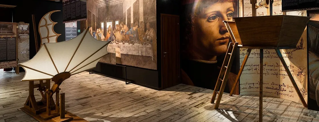 Leonardo da Vinci Museum tour and Interactive Activities