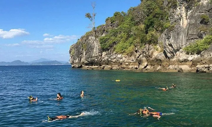 Krabi 5 Islands and Pranang Cave Snorkeling Trip By Longtail Boat