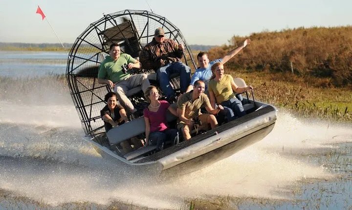 Experience the Everglades on an airboat guided tour