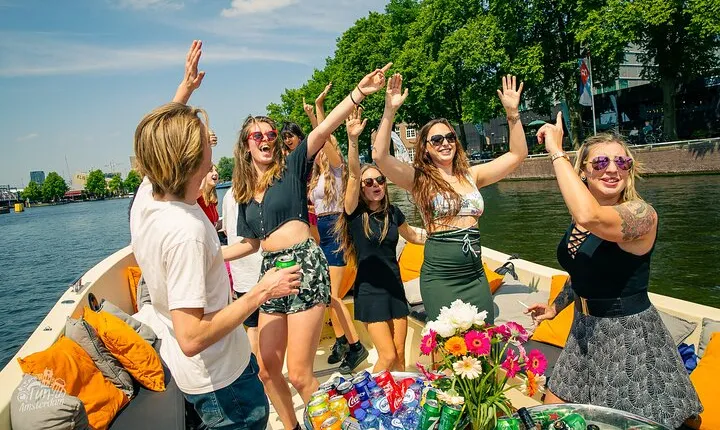 Amsterdam Party Cruise with Night Club Entrance
