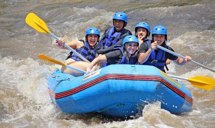 Bali white water Rafting ayung river ubud