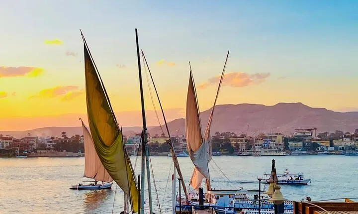 Luxury Sunset Felucca in Luxor