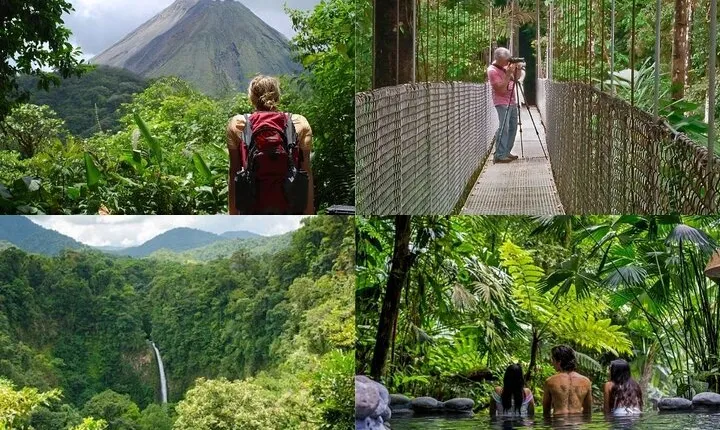 Arenal Best 4 Attractions (Full day - Combo) Incl. Lunch & Dinner