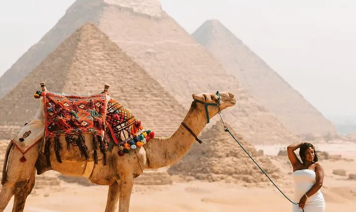 4-Hours Private Giza Pyramids,sphinx,Lunch,Camel & Inside Pyramid