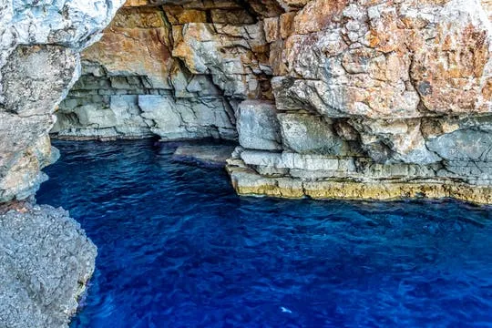 Odysseus Cave from Mljet
