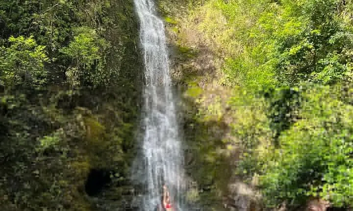 Hike to Connect with Nature and a Power of a Huge Waterfall
