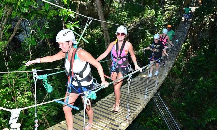 Zipline Thriller Adventure Tour (Private) (Admission Not Included)