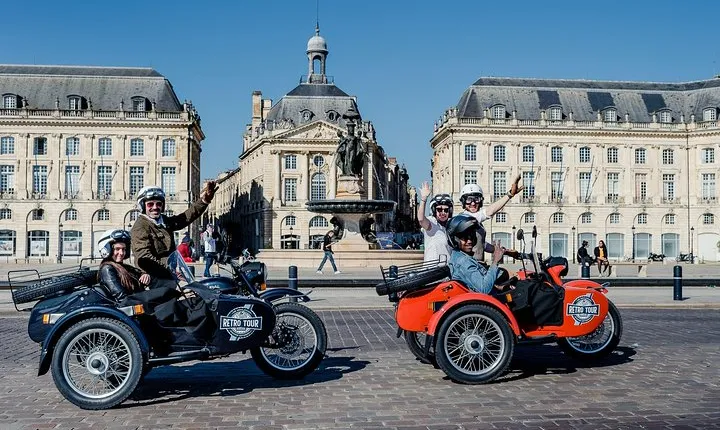 Bordeaux Sightseeing Private Sidecar Guided Tour