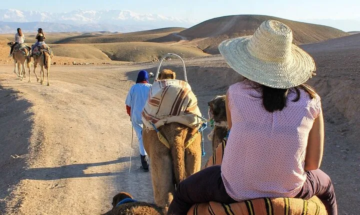 (including pick-up) Camel Rides, Quad Bikes, and diner in Agafay