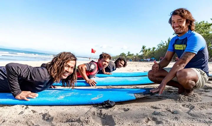 The best surf lessons in Kuta