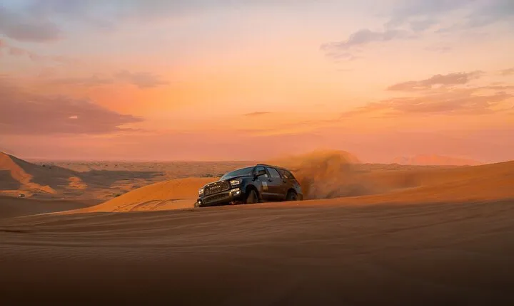 Evening Desert Safari Adventure with Traditional Camp Experience