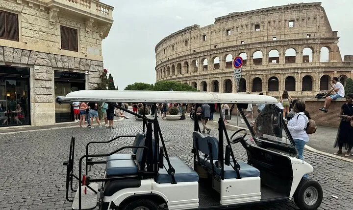 Private Golf Cart Tour in Rome