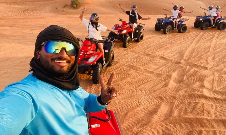 Dubai Red Dunes ATV, Camels, Stargazing & 5* BBQ Al Khayma Camp