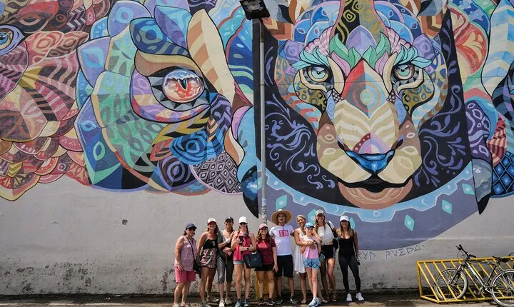Guided Walking Street Art & Graffiti Tour in Jaco Costa Rica