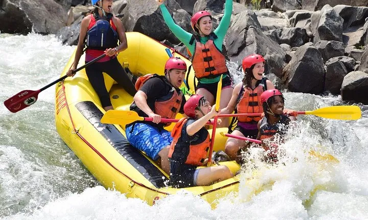 Ubud White Water Rafting with Waterfall and Lunch