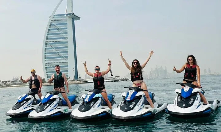 30Min Dubai Jet Ski Tour of Burj Al Arab with Free Ice Cream