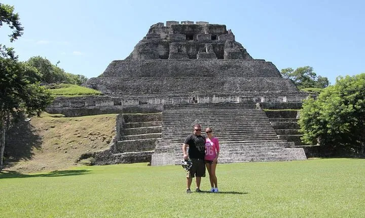 Xunantunich Mayan Ruin from Belize City