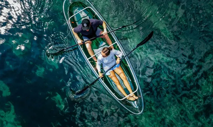 Glass Bottom Kayak Eco Tour through Rainbow Springs