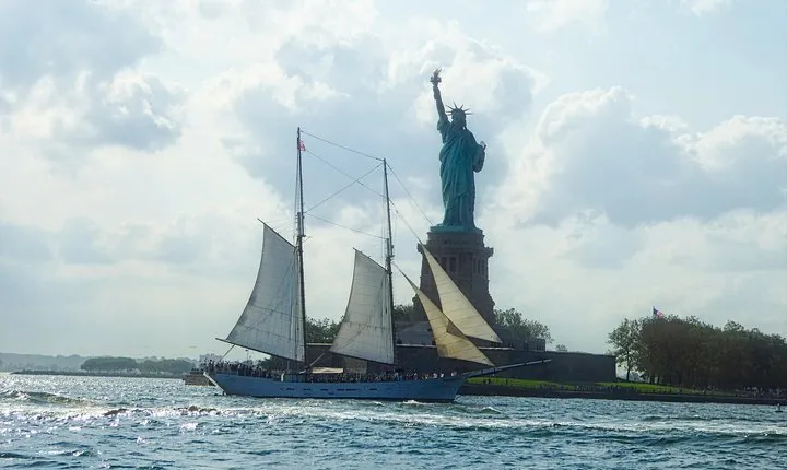 NYC Statue of Liberty Tall Ship Sail aboard Clipper City