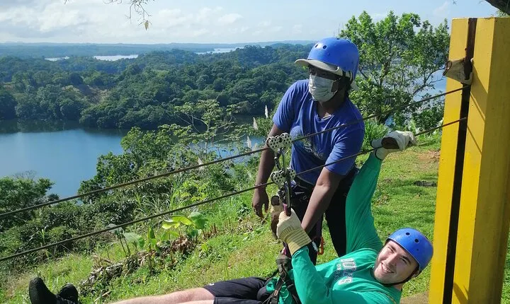 New Panama Zip-Line over Gatun lake and Kayak or Horse riding