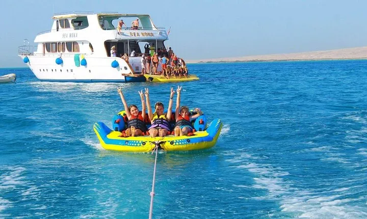 Sharm El-Sheikh Adventure Package Banana Boat and Butterfly Fun