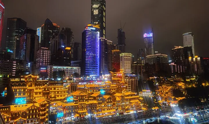 Private Chongqing Night View Tour with Hot Pot or Local Dinner