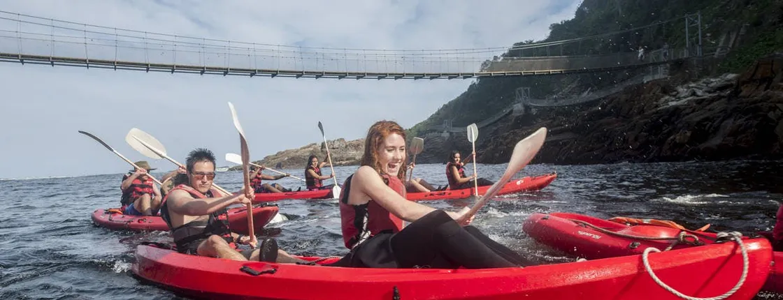 Storms River kayak and lilo