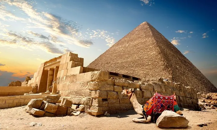 Cairo Stopover Tour to Giza Pyramids Egyptian Museum Citadel & Bazaar