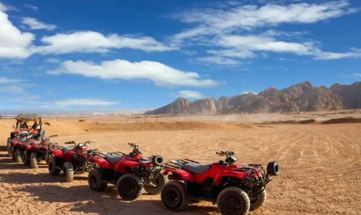 Hurghada: 3-Hour Desert Safari by ATV Quad