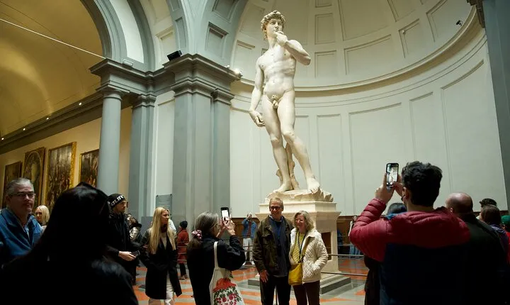 Accademy Gallery: Standing Before Michelangelo’s David