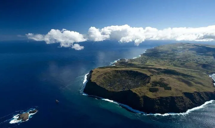 Orongo Ceremonial Center on Easter Island