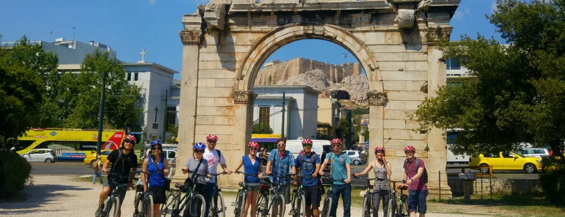 Electric bike guided tour of Athens