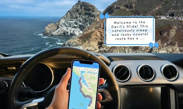 Smartphone Audio Driving Tour between San Francisco & Monterey