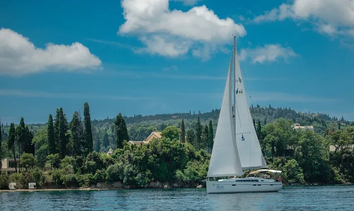 Corfu Island Sunset Cruise on Sailing Boat