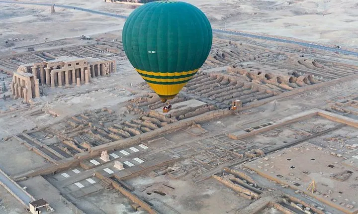 Enjoy Hot Air Balloon,Valley of the kings,Hatshepsut temple in Luxor