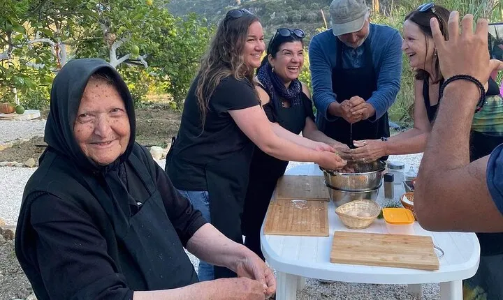 Naxos Perivoli Farm Experience & Wood-fire Cooking Class