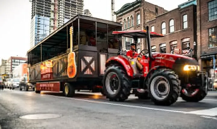 Private Downtown Nashville Party Tractor Tour 21+ Only!