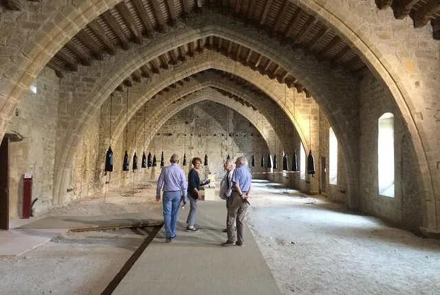 Day Tour to Lagrasse village and Fontfroide Abbey.Private tour from Carcassonne.