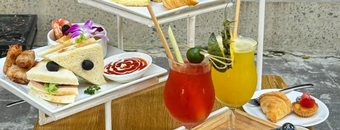 Afternoon Tea in a 4-Star Hotel in Da Nang and optional foot massage