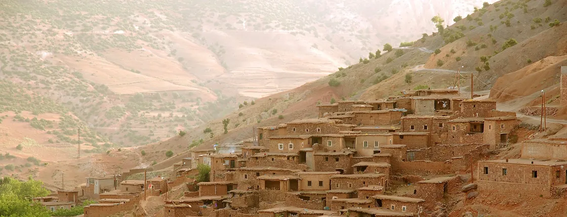 Agafay desert, Atlas Mountains and camel ride trip from Marrakech