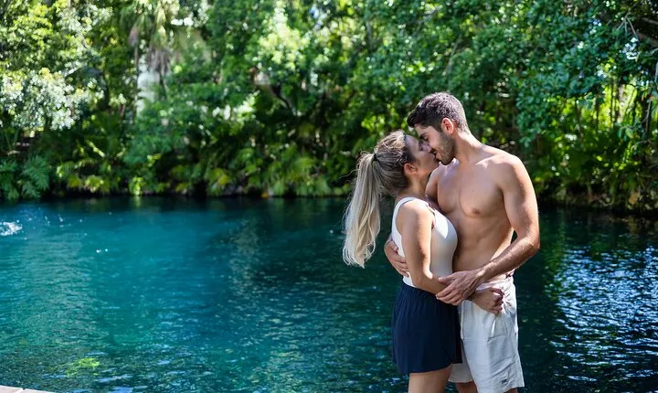 Cenote Cristalino Tour with Underwater Photo Session