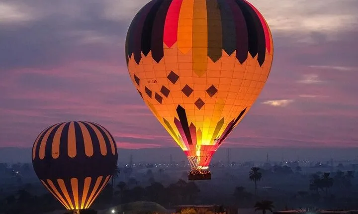1 Day Private Tour with Hot Air Balloon from Hurghada to Luxor