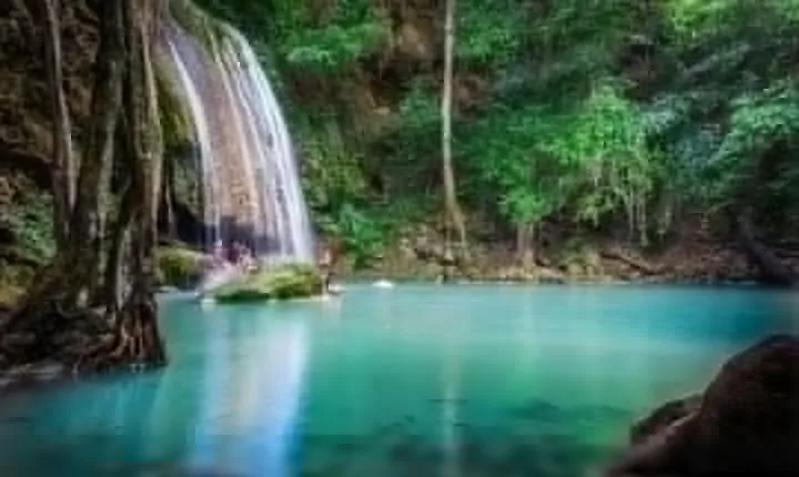Glamping in Kanchanaburi and Erawan Falls 2 days/1 night
